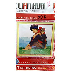 Mua Tranh thêu mẫu tử 222339 (46x44cm) chưa thêu