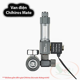 Van co2 Chihiros Regulator Mate cơ, điện tinh chỉnh co2 bể thủy sinh cá tép cảnh