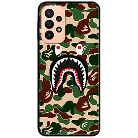 Ốp lưng dành cho Samsung A13 5G - Samsung A33 5G mẫu Bape Camo Xanh Lá