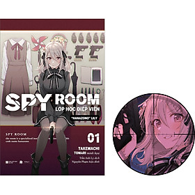 Hình ảnh sách Spy Room - Lớp Học Điệp Viên - Tập 1: Hanazono Lily (Tặng Kèm Bookmark Tròn)