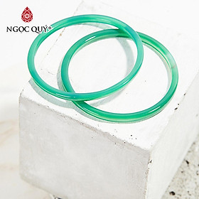 Combo 2 vòng tay đá mã não mảnh - Ngọc Qúy Gemstones
