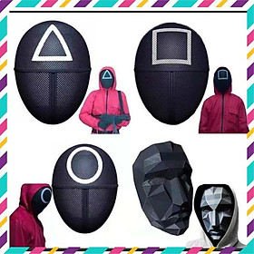 Mua Mặt nạ Boss quản trị viên trong Squid game trò chơi con mực mặt nạ halloween