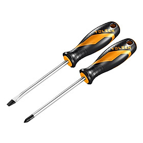 Mua Tua Vít Cán Mềm 100mm Bộ 2 Cây ( + ) ( - ) Có Từ Tolsen 20182