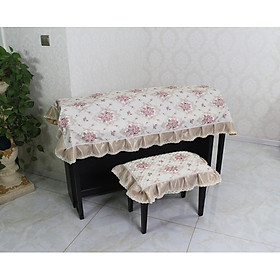 Mua Khăn phủ đàn piano cơ  khăn phủ đàn piano điện tử 88 phím sang trọng chống bụi  chống xước