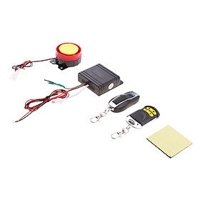 Motorcycle Scooter Anti-theft Alarm Security System Remote Control Start 12V
