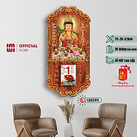 Mua Lịch gỗ Phật giáo Quan Âm Bồ Tát treo tường IMWI GIMIVINA LGV2411