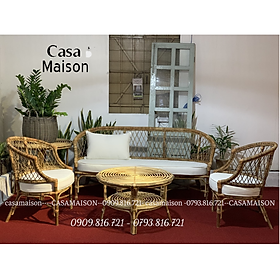 Mua BỘ SOFA ĐAN LƯỚI CASA PHÒNG KHÁCH - THIẾT KẾ QUÝ TỘC TỐI GIẢN