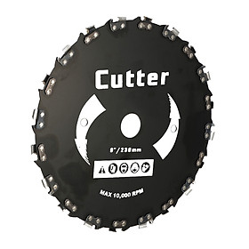 Lưỡi Dao Cắt Cỏ Tròn 20 Răng (9) (230mm)