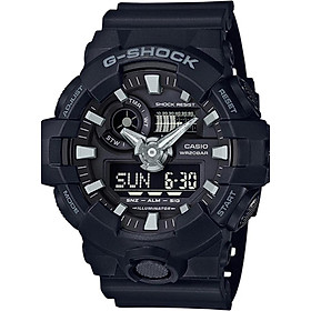 Đồng hồ nam dây nhựa Casio G-SHOCK GA-700-1BDR
