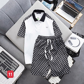 Đồ Bộ Nam, Sét Đồ Bộ Nam chất Cotton cao cấp thương hiệu Chandi mẫu mới CD03