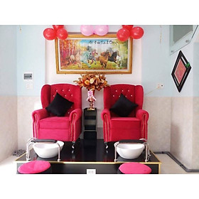 Mua Ghế đơn làm Nail cao cấp Juno Sofa sản phẩm chỉ là ghế sofa không bao gồm phụ kiện khác