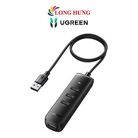 Cổng chuyển đổi Ugreen 4-in-1 USB 2.0 Hub with Ethernet Adapter CM416 20984 - Hàng chính hãng