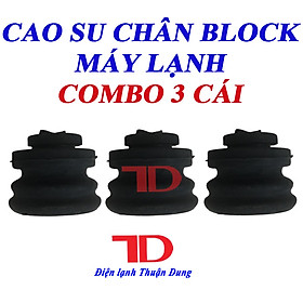 Mua Combo 3 Cao Su Chân Block Máy Lạnh  cao su chống rung