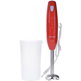 Máy Xay Sinh Tố Cầm Tay Inox DAEWOO DEB-JN200 (150W) - Đỏ - Hàng chính hãng