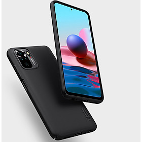 Ốp lưng cho Xiaomi Redmi Note 10 4G, Redmi Note 10 5G, Redmi Note 10 Pro 5G dạng sần chống bám mồ hôi dấu vân tay - Hàng chính hãng