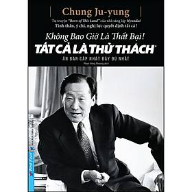 Download sách Không Bao Giờ Là Thất Bại! Tất Cả Là Thử Thách (Bìa Mềm)