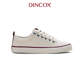 Giày Sneaker Vải Canvas Unisex C40 Off/white Dincox Đơn Giản Tinh Tế