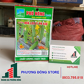 Combo 5-10 gói hạt giống Dưa leo F1 PN-636 sinh trưởng nhanh, đồng đều - gói 1g