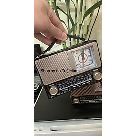 ĐÀI FM Radio DC-402BT Bluetooth CÓ ĐỒNG HỒ ,Nghe Nhạc Qua Usb,Thẻ nhớ  FM/AM/SW quà tặng cho người thân -Hàng Chính Hãng