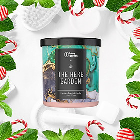 Mua Nến Thơm Thiên Nhiên The Herb Garden (Vườn Thảo Mộc) Heny Garden - Size Lớn 250 Gr (Sử Dụng Trung Bình 2 Tháng) - Tặng Mẫu Thử Tinh Dầu Với Mỗi Đơn Hàng