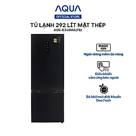 Mua Tủ lạnh ngăn đông dưới Aqua 292 Lít AQR-B348MA(FB) - Hàng chính hãng - Chỉ giao HCM  Hà Nội  Đà Nẵng  Hải Phòng  Bình Dương  Đồng Nai  Cần Thơ