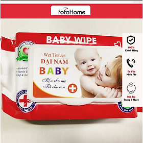 Hình ảnh Khăn Giấy Ướt BABY WIPE Hộp 100 Tờ Tiện Cho Mẹ Tốt Cho Bé - Gói Khăn Giấy Ướt Cho Bé 