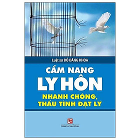 Sách - Cẩm Nang Ly Hôn Nhanh Chóng Thấu Tình Đạt Lý