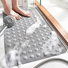 Mua Miếng Lót Chân  Thảm Nhà Tắm Nhựa PVC Cao Cấp bong bóng tròn  thảm toilet Nhà Vệ Sinh Chống Trơn Trượt sang trọng