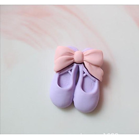 *HN* Charm giày ballet và áo dạ hội các màu trang trí vỏ ốp điện thoại, dán Jibbitz, DIY