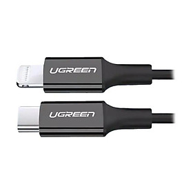 Mua Ugreen UG60751US171TK 1M màu Đen Cáp sạc + truyền dữ liệu Lightning sang Type C - HÀNG CHÍNH HÃNG