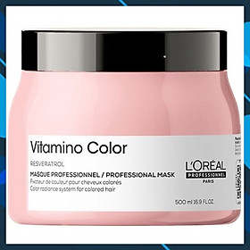 Dầu ủ tóc L'oreal Serie Expert A-OX Vitamino color radiance masque 500ml