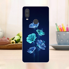 Ốp điện thoại dành cho máy Vsmart Active 1+ - Hoa tím MS ABHPH003