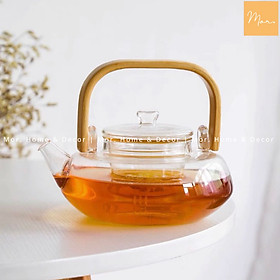 Mua Ấm pha trà thủy tinh chịu nhiệt cao cấp