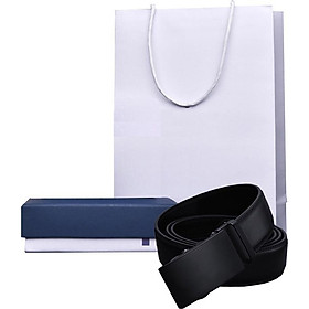  Bộ quà tặng thắt lưng, dây nịt nam khóa tự động có hộp đựng + túi tặng kèm