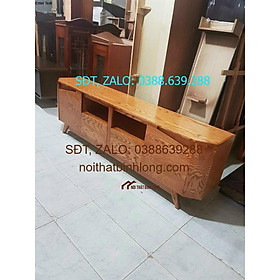 Kệ tivi gỗ sồi