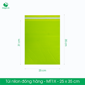 MT1X - 25x35 cm - Túi nilon gói hàng - 500 túi niêm phong đóng hàng