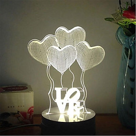Mua Đèn Ngủ 3D thay đổi 3 màu sắc  nhiều mẫu mã đa dạng - Món quà dành tặng cho người thân  bạn bè vô cùng ý nghĩa