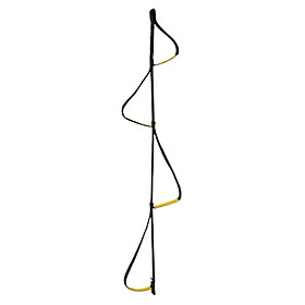 Outdoor Mountaineering Rock Climbing Foot Rope Ladder Riser Ascender 4 Steps