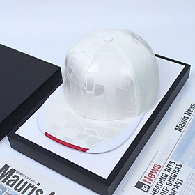 Nón hiphop, mũ snapback gạch đá phối vải kaki form chuẩn thời trang đường phố siêu đẹp