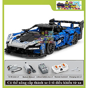 [Có Sẵn] Đồ Chơi Mô Hình, Điều Khiển Từ Xa, Đồ Chơi Lắp Ghép Technic Siêu Xe Lamborghini, Ferrari, Bugatti Với 1000+PSC