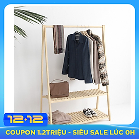 GIÁ TREO QUẦN ÁO 2 TẦNG CHỮ A SIZE M