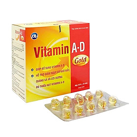 Vitamin A D Gold hỗ trợ giảm nguy cơ khô mắt, quáng gà và còi xương