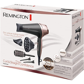 Máy sấy tóc Remington Curl & Straight Confidence D5707 Hàng chính hãng