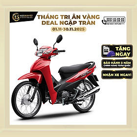 Xe Máy Honda Wave Alpha 2024 Phiên Bản Tiêu Chuẩn 