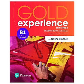 Gold Experience 2nd Edition B1 Student's Book And eBook With Online Practice