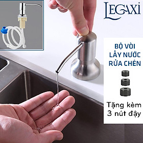 Mua Vòi bơm dẫn nước rửa chén  van hút rửa bát rửa tay lavabo bồn rửa nhà bếp nhà tắm bằng inox Legaxi