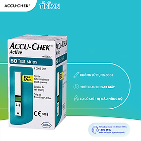 Hộp 50 Que Thử Đường Huyết ACCU-CHEK Active