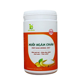 Muối Ngâm Chân Khử Mùi Hôi, Giảm Đau Nhức Bảo Nhiên Hộp 350gr