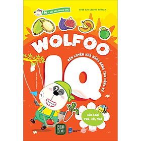 Sách Wolfoo IQ Rèn Luyện Khả Năng Sáng Tạo Cùng Bé