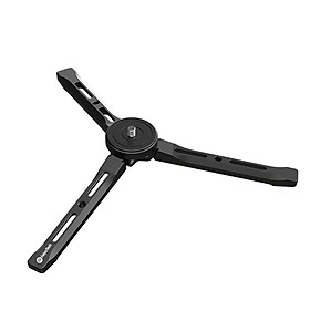 Chân Máy Hợp Kim Nhôm Để Bàn Feiyutech V4 Với Vít 1/4 Cho Zhiyun Dji Moza Hohem Feiyutech Ak4000 Ak2000 - Đen